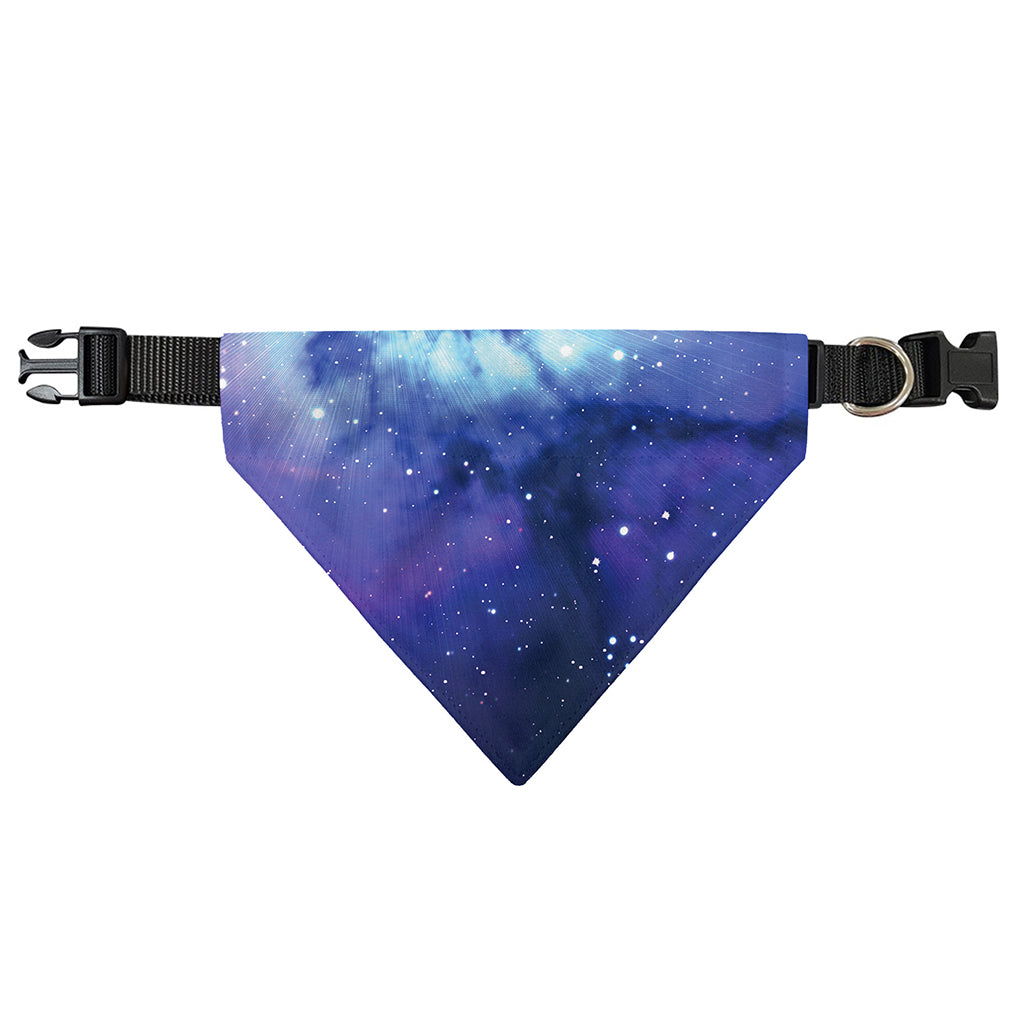 Nebula Space Print Over The Collar Dog Bandana