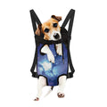 Nebula Space Print Pet Carrier Backpack