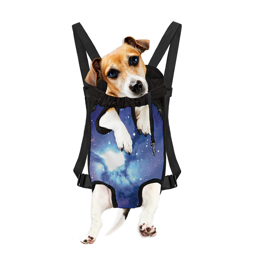 Nebula Space Print Pet Carrier Backpack