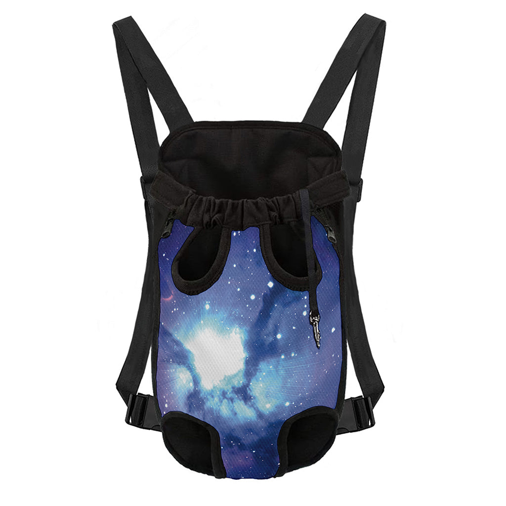 Nebula Space Print Pet Carrier Backpack