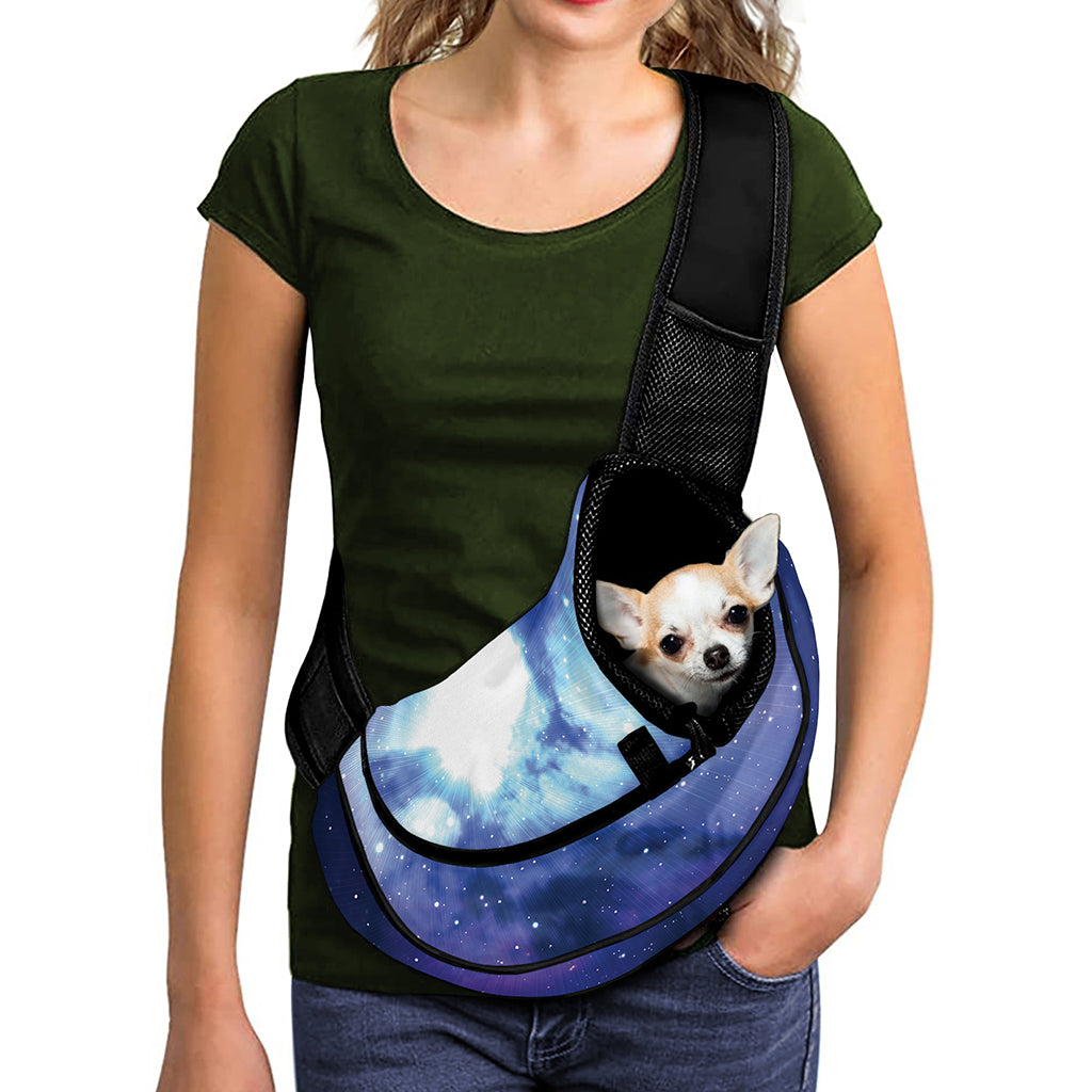 Nebula Space Print Pet Sling Carrier