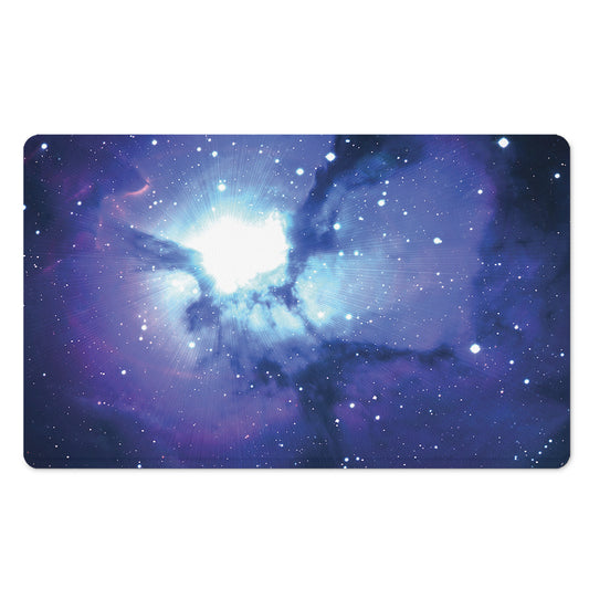 Nebula Space Print Polyester Doormat