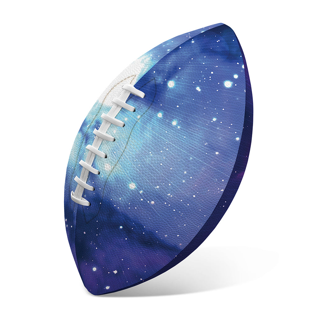 Nebula Space Print Rugby Ball