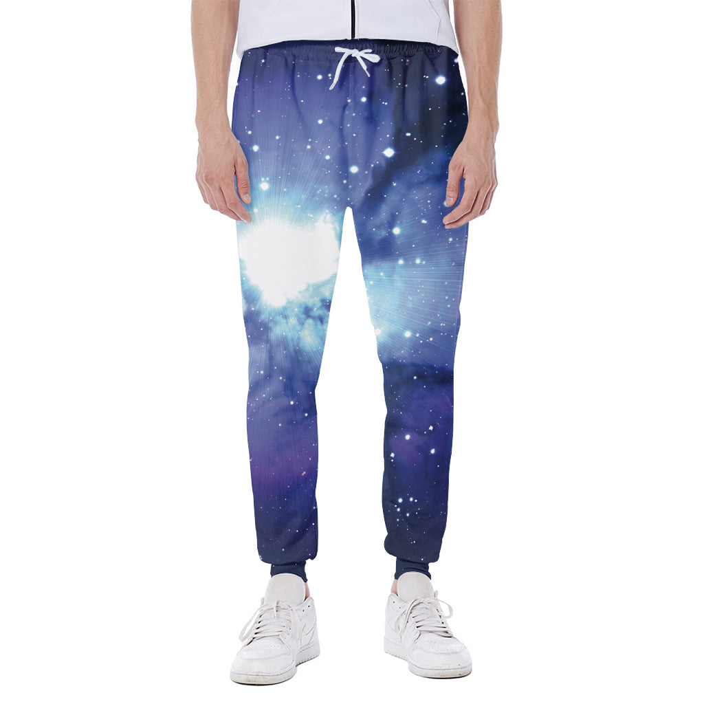 Nebula Space Print Scuba Joggers