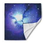 Nebula Space Print Silk Bandana