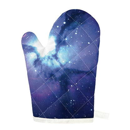 Nebula Space Print Single Oven Mitt