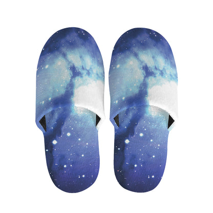 Nebula Space Print Slippers