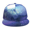 Nebula Space Print Snapback Cap