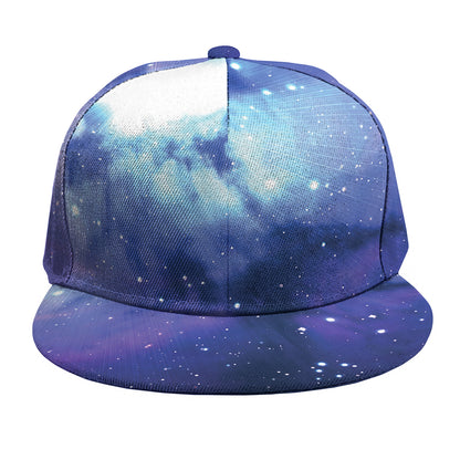 Nebula Space Print Snapback Cap