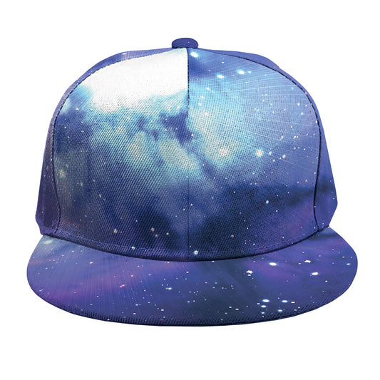 Nebula Space Print Snapback Cap
