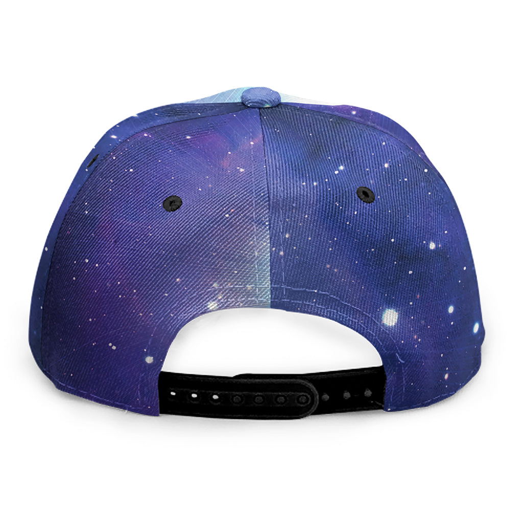 Nebula Space Print Snapback Cap