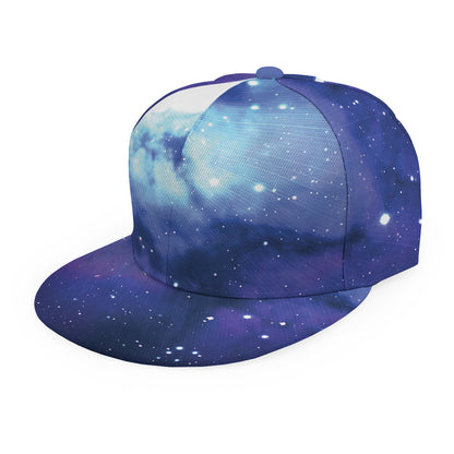 Nebula Space Print Snapback Cap