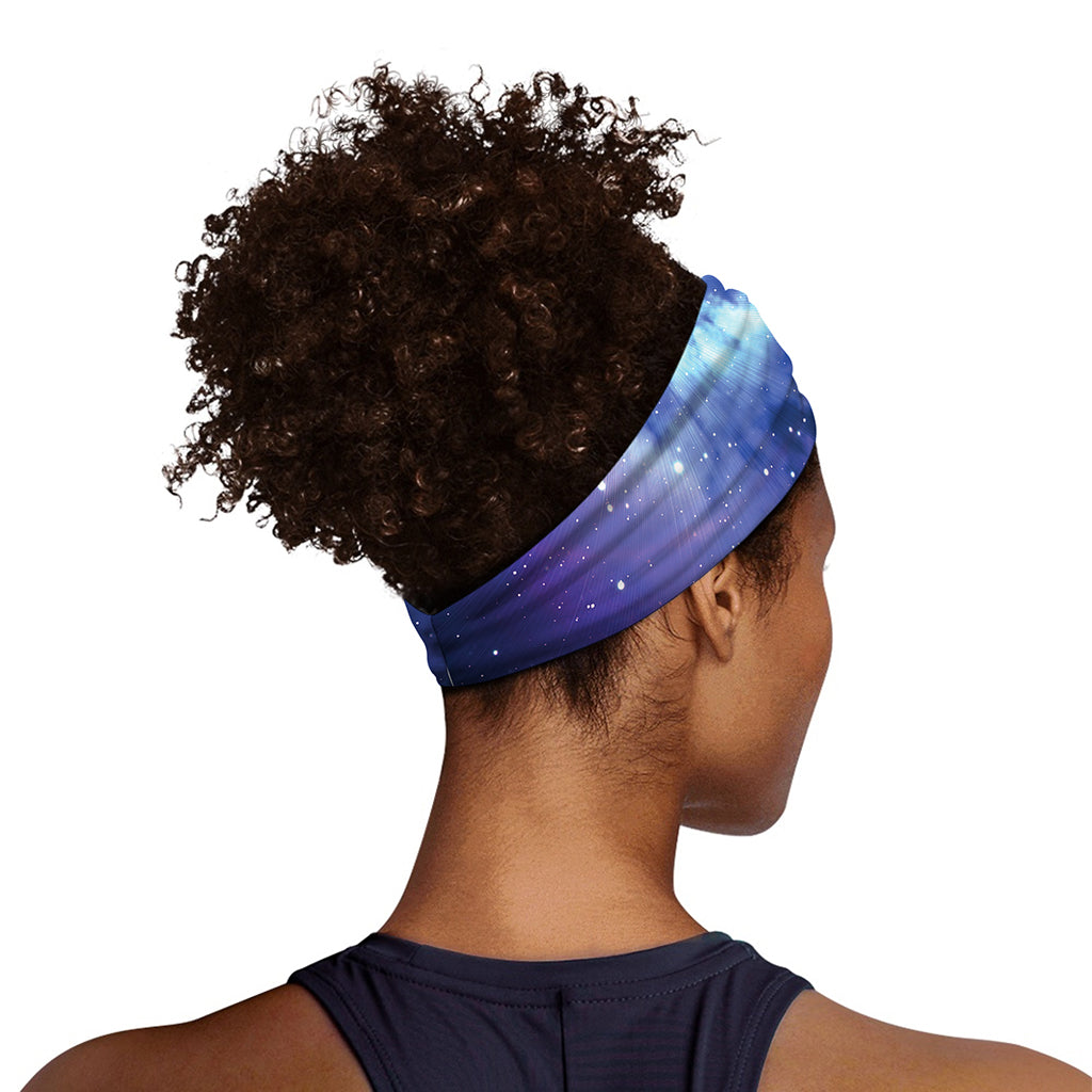 Nebula Space Print Sports Headband
