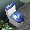 Nebula Space Print Toilet Lid And Tank Cover Set