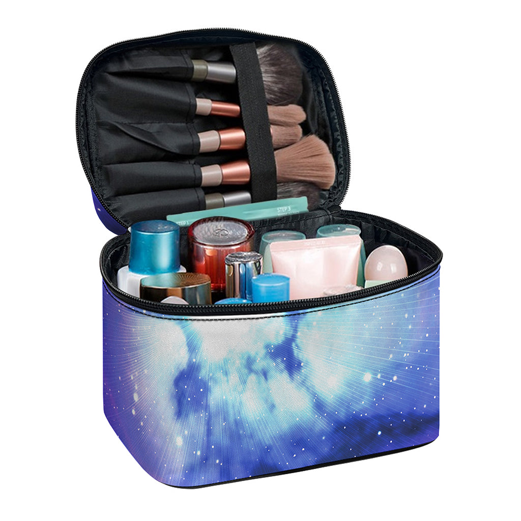 Nebula Space Print Travel Makeup Bag