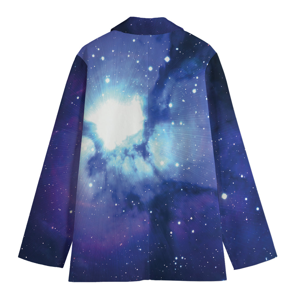 Nebula Space Print Women's Blazer