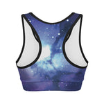 Nebula Space Print Women's Sports Bra