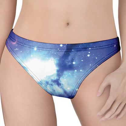 Nebula Space Print Women's Thong