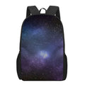 Nebula Universe Galaxy Deep Space Print 17 Inch Backpack