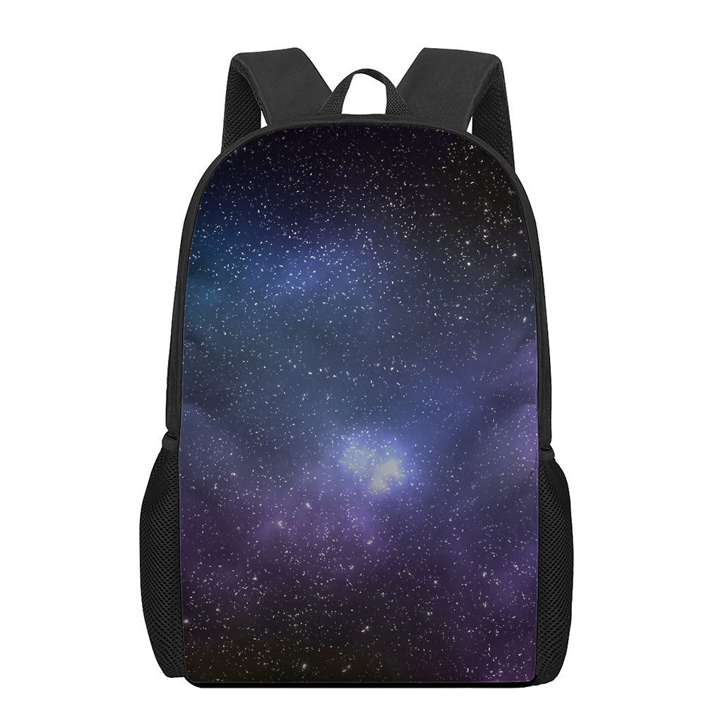 Nebula Universe Galaxy Deep Space Print 17 Inch Backpack