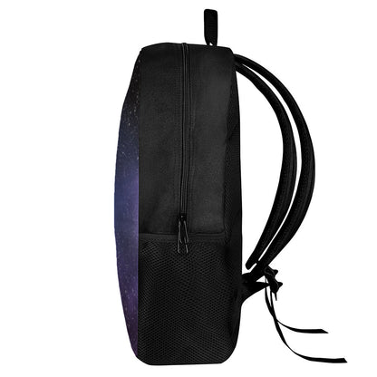 Nebula Universe Galaxy Deep Space Print 17 Inch Backpack
