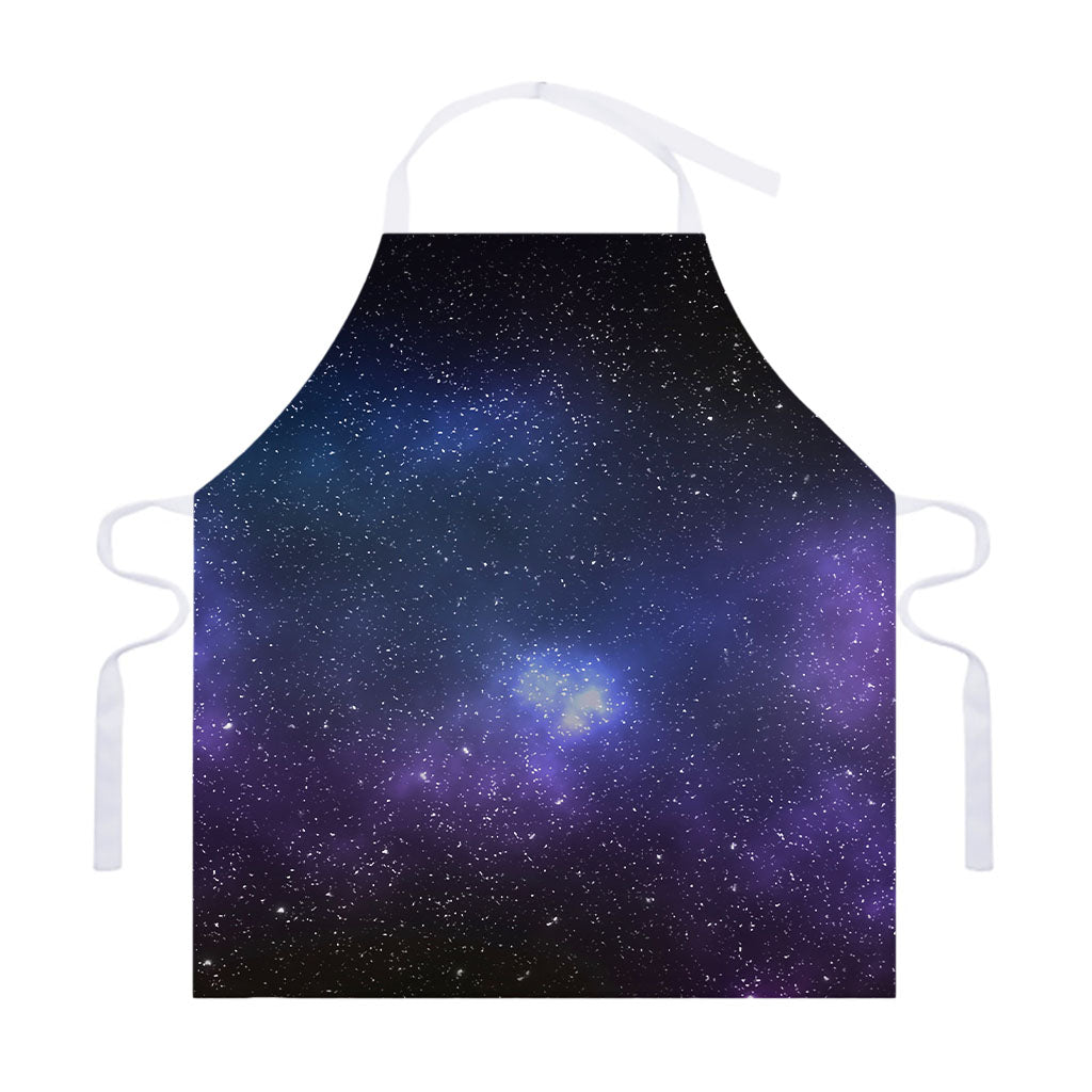 Nebula Universe Galaxy Deep Space Print Adjustable Apron