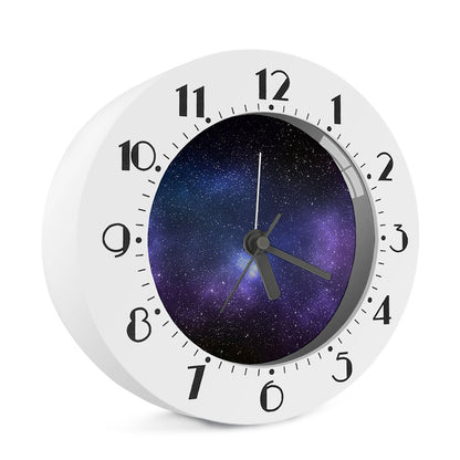 Nebula Universe Galaxy Deep Space Print Alarm Clock