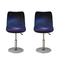 Nebula Universe Galaxy Deep Space Print Bar Stool Covers