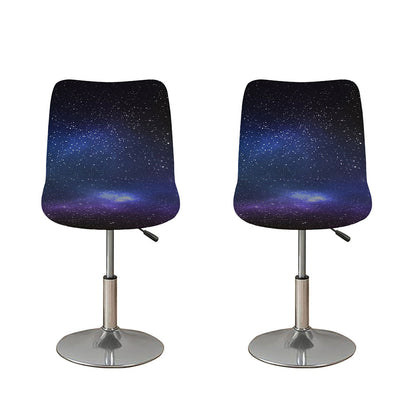Nebula Universe Galaxy Deep Space Print Bar Stool Covers