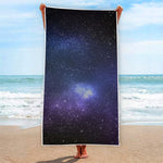 Nebula Universe Galaxy Deep Space Print Beach Towel