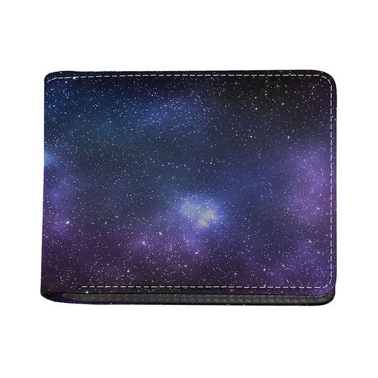 Nebula Universe Galaxy Deep Space Print Bifold Wallet