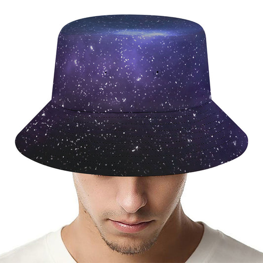 Nebula Universe Galaxy Deep Space Print Bucket Hat