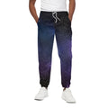 Nebula Universe Galaxy Deep Space Print Cotton Sweatpants
