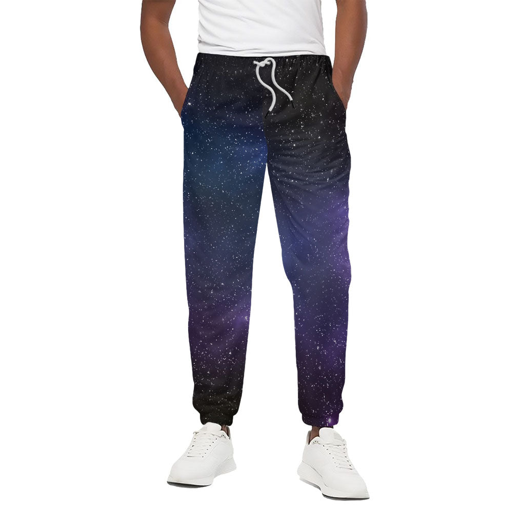 Nebula Universe Galaxy Deep Space Print Cotton Pants