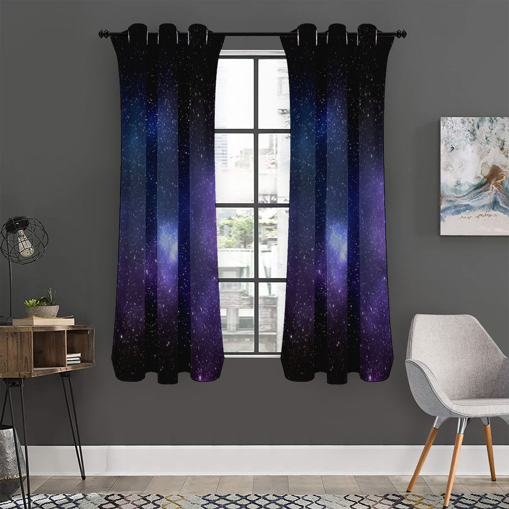 Nebula Universe Galaxy Deep Space Print Curtain