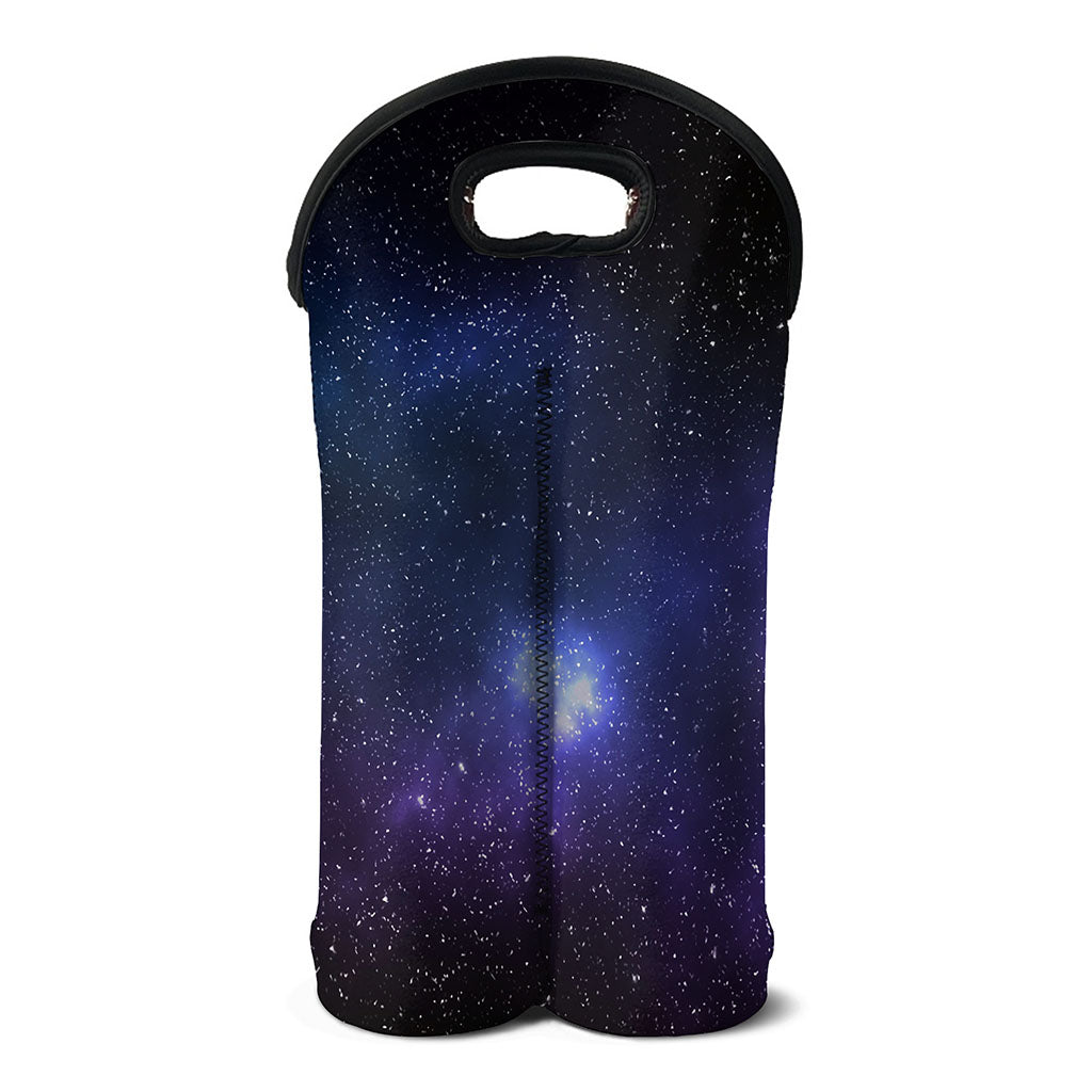 Nebula Universe Galaxy Deep Space Print Double Neoprene Wine Tote