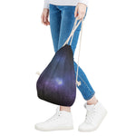 Nebula Universe Galaxy Deep Space Print Drawstring Bag
