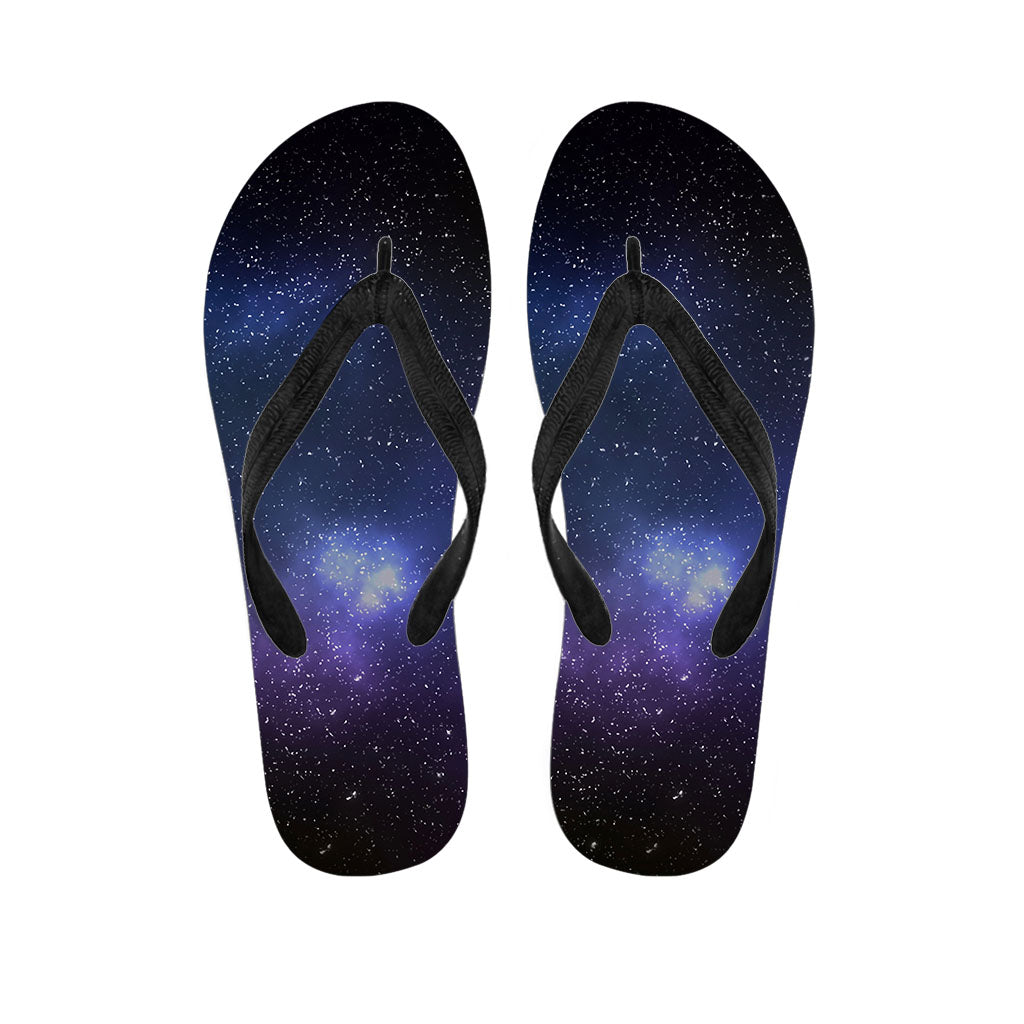 Nebula Universe Galaxy Deep Space Print Flip Flops