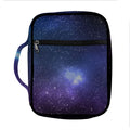 Nebula Universe Galaxy Deep Space Print Front Pocket Bible Bag