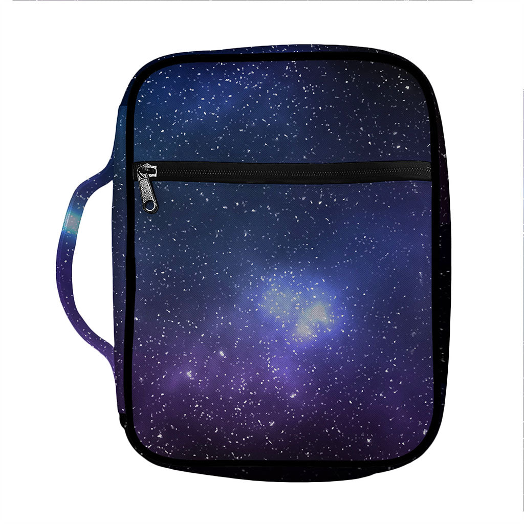 Nebula Universe Galaxy Deep Space Print Front Pocket Bible Bag