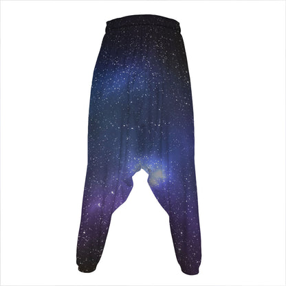Nebula Universe Galaxy Deep Space Print Hammer Pants