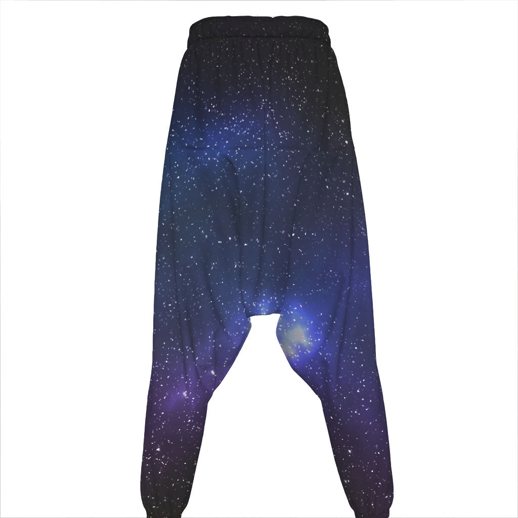 Nebula Universe Galaxy Deep Space Print Hammer Pants