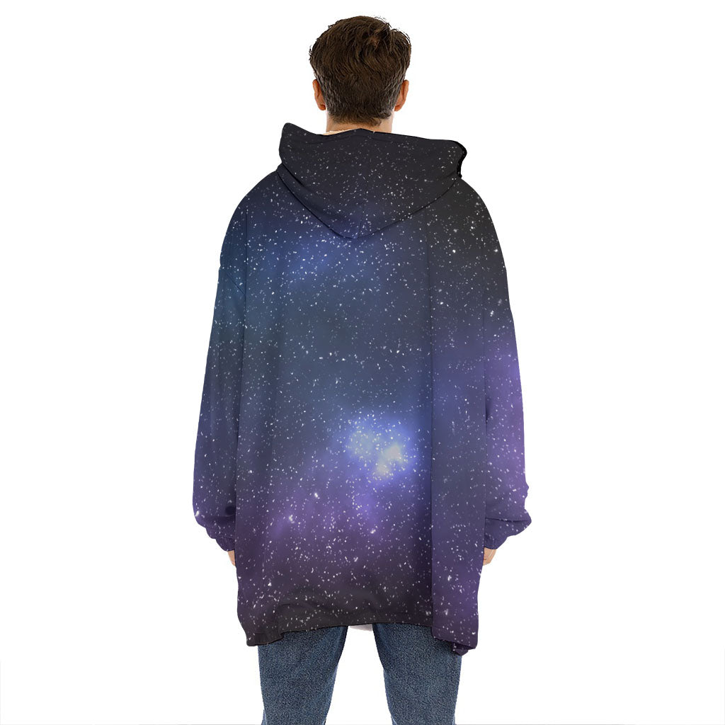 Nebula Universe Galaxy Deep Space Print Hoodie Blanket
