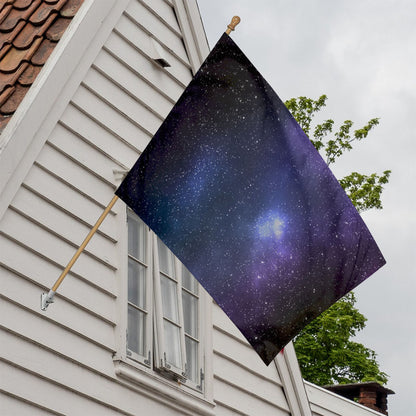 Nebula Universe Galaxy Deep Space Print House Flag