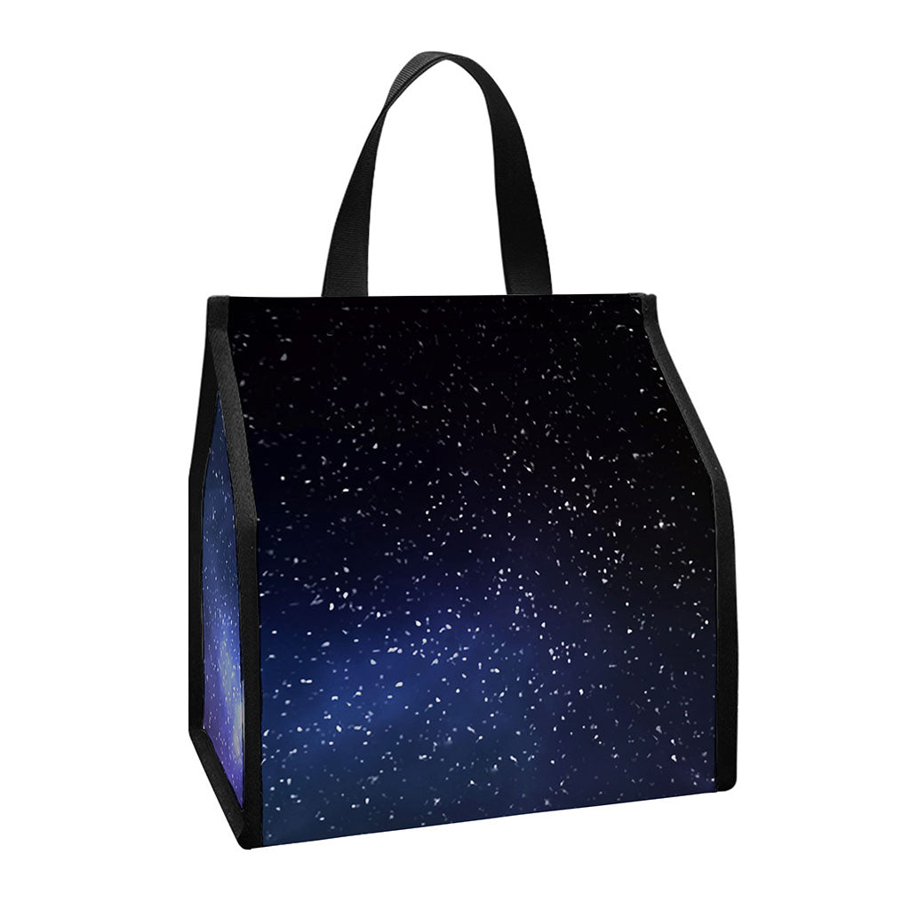 Nebula Universe Galaxy Deep Space Print Insulated Lunch Tote