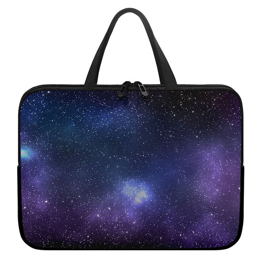 Nebula Universe Galaxy Deep Space Print Laptop Sleeve With Handle