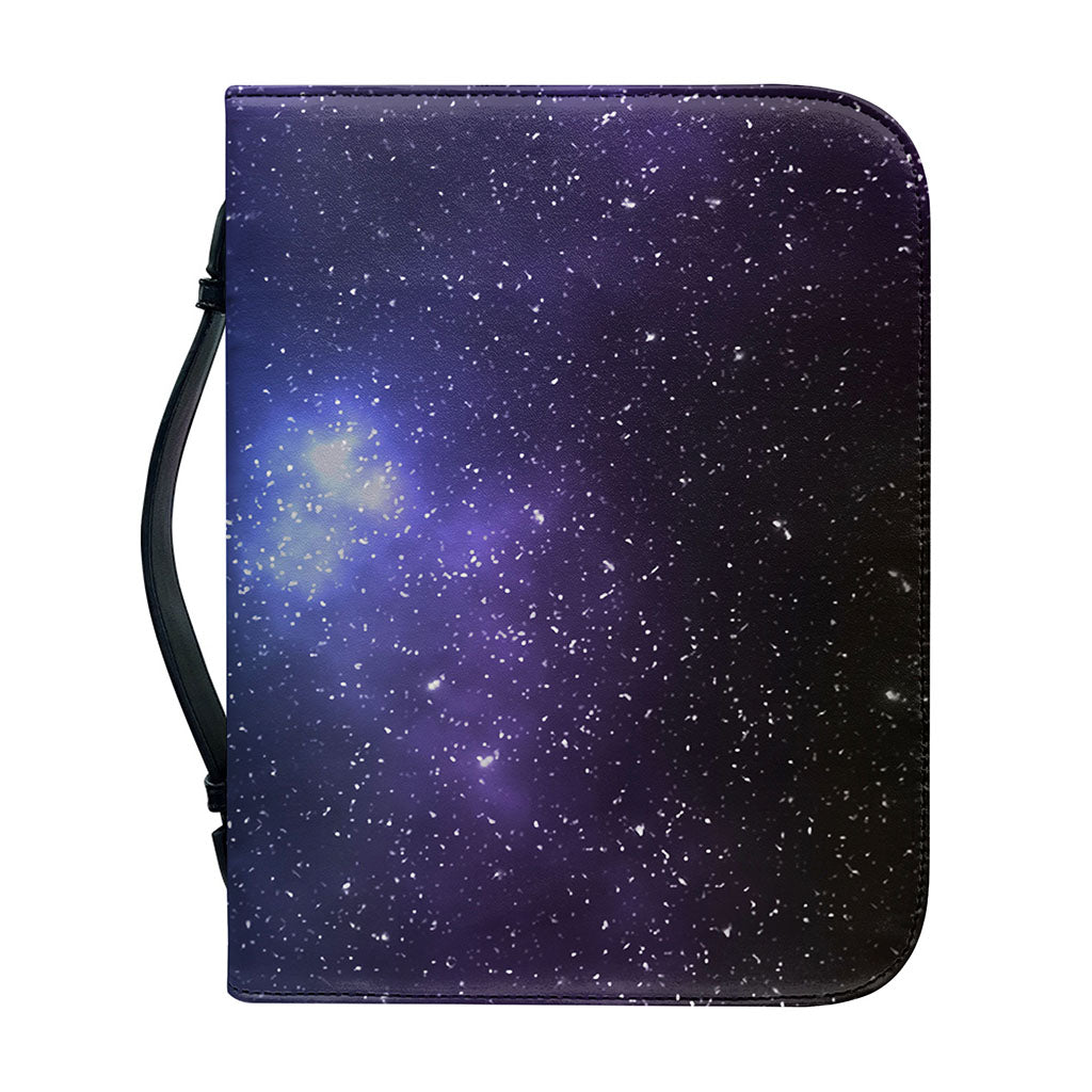Nebula Universe Galaxy Deep Space Print Leather Bible Cover
