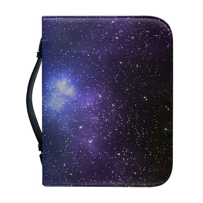 Nebula Universe Galaxy Deep Space Print Leather Bible Cover
