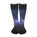 Nebula Universe Galaxy Deep Space Print Long Socks