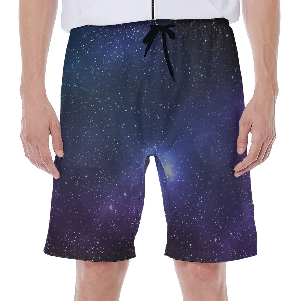 Nebula Universe Galaxy Deep Space Print Men's Beach Shorts